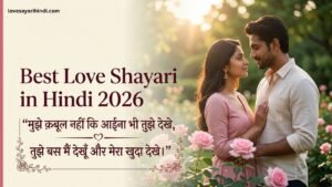 Love Shayari in Hindi